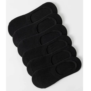 Kit 12 Pares Meia Preto Sapatilha Ínvisivel 38-44 Adulto