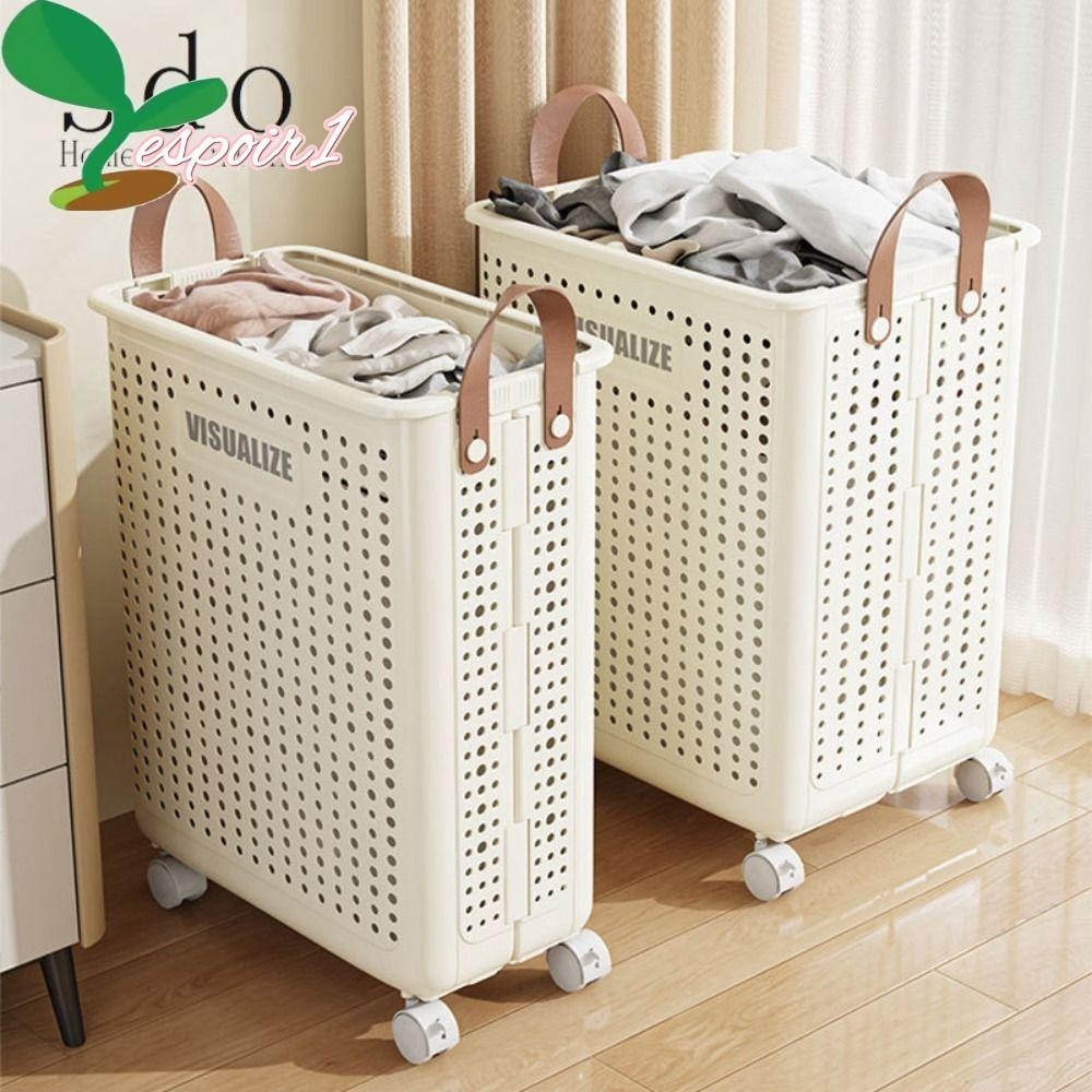 Cesta De Lavanderia Dobrável ESPOIR , Imitação Rattan Suja Brinquedos De Alta Qualidade Multiuso Depositórios Capacidade Home