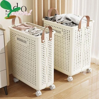Cesta De Lavanderia Dobrável ESPOIR , Imitação Rattan Suja Brinquedos De Alta Qualidade Multiuso Depositórios Capacidade Home