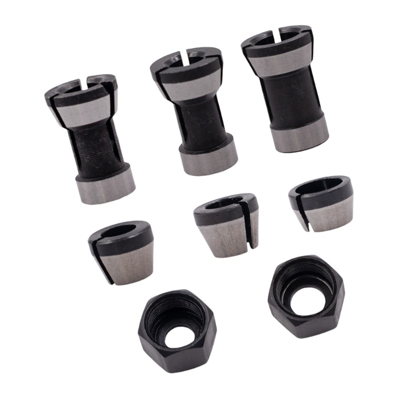 Collet Chuck Carbon Steel Routers Bit Collet Chuck 6/6.35/8mm For ...