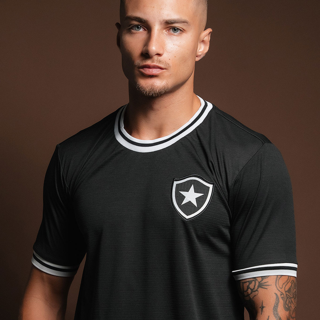 Camisa Botafogo Dry Jacquard Torcedor Masculina