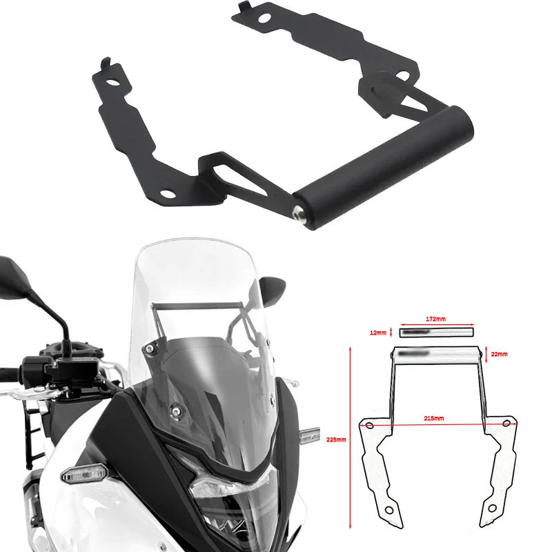 Motorfiets accessoires Voor XL750 Voor Transalp XL 750 Voor TRANSALP 2023 2024 CNC Motorfiets Zijstandaard Verlengstuk Kickstand Hulpkolomplaat Vervangende onderdelen(1Set Red