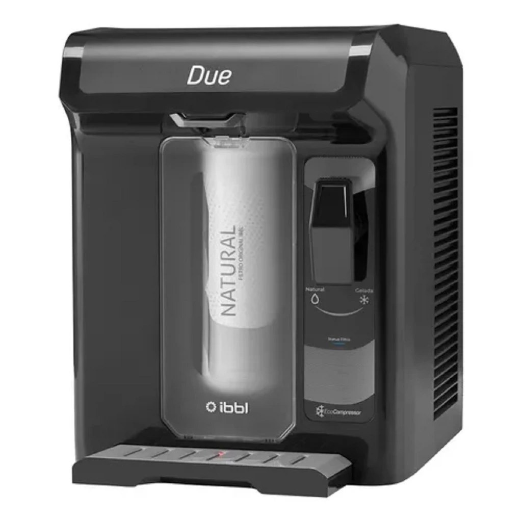 Purificador de Água Gelada Grafite Due Immaginare Compressor 220v IBBL