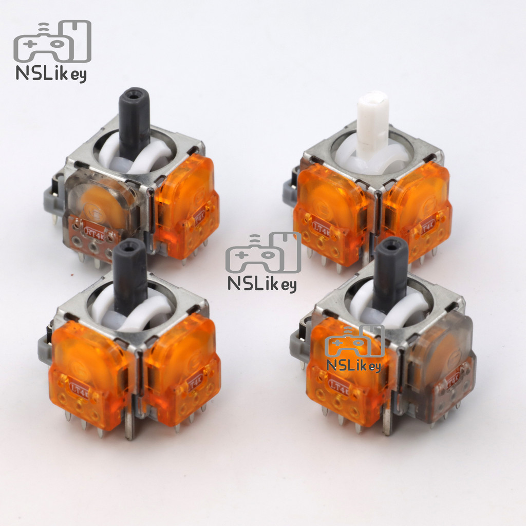 GINFULL 2 Pçs TMR Efeito Eletromagnético 3D Analógico Joystick