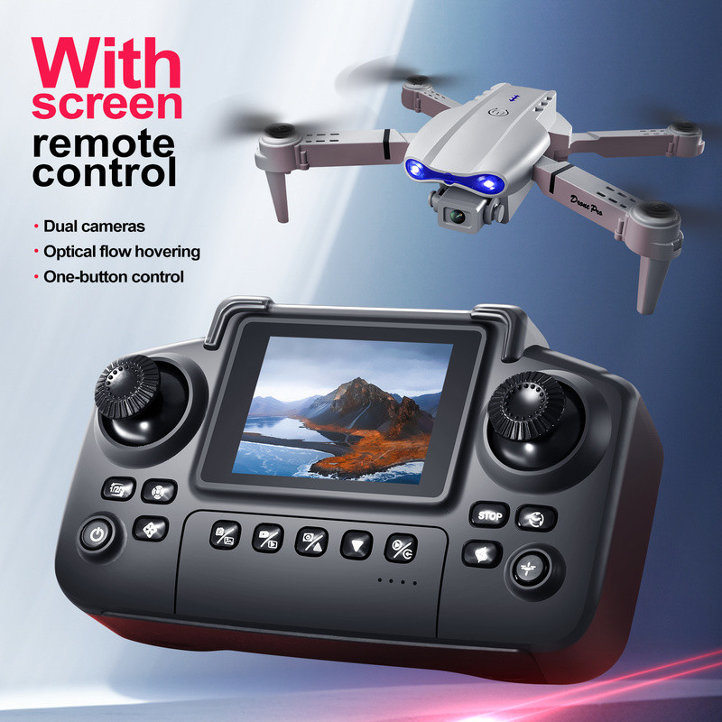 Dron E88 FPV Con Cámara 4K HD | Plegable Y Con Retención De Altitud | Vuelo De 15 Minutos