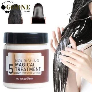 GODNESSFO Hair , 80ml Hidratação Profunda Sem Vapor Scalp Cuidados Brilhantes Queratina De Reparo Rápido Condicionador De Cabelo Mais Forte