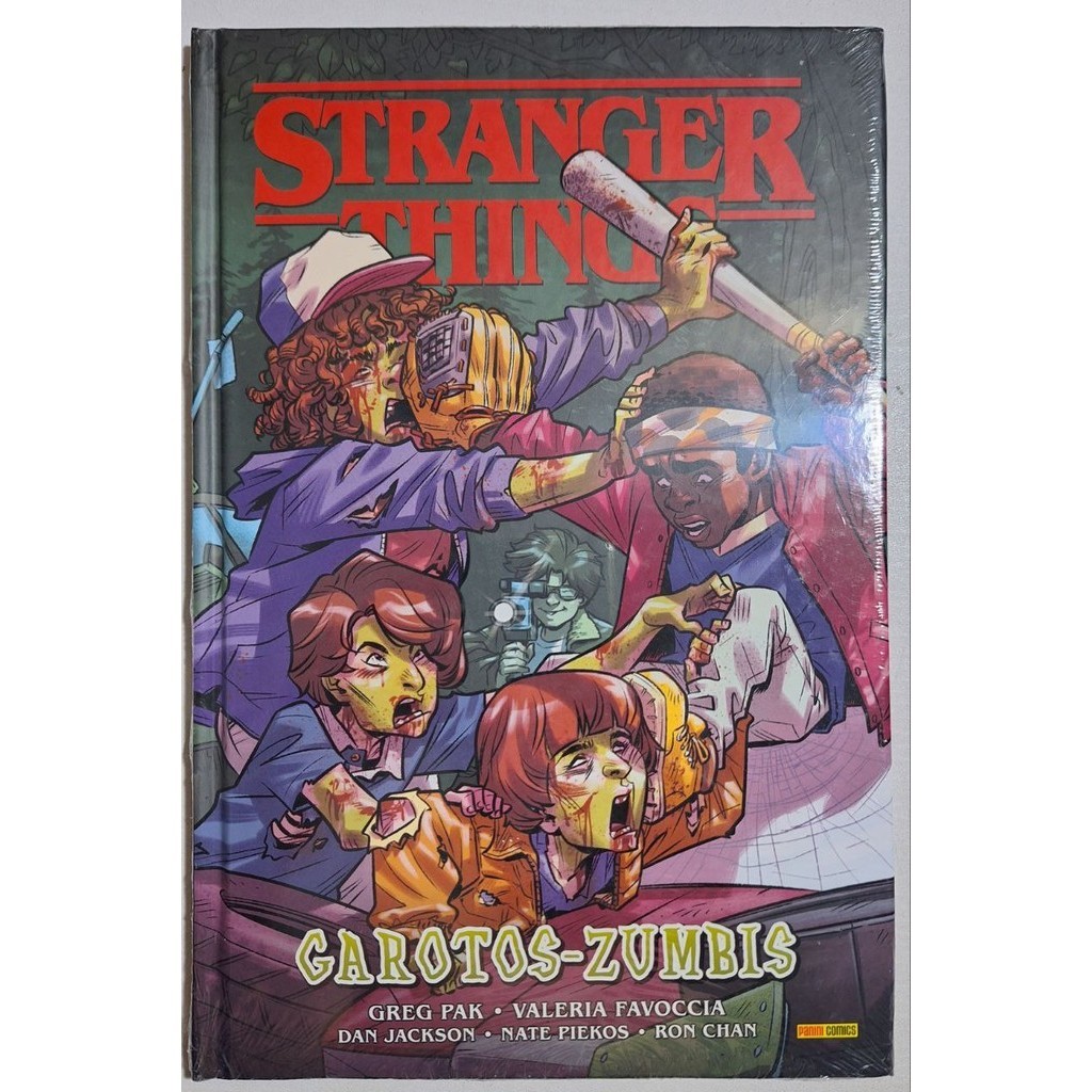 Stranger Things - Garotos-Zumbis de Greg Pak; Valeria Favoccia | Shopee ...