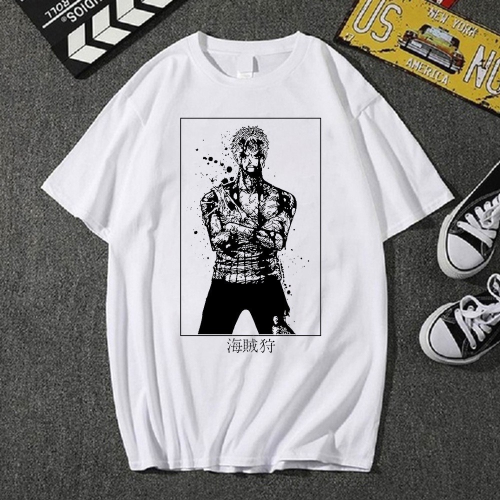 Camiseta Basica Camisa Roronoa Zoro Sacrifice Chapeu De Palha One Piece ...