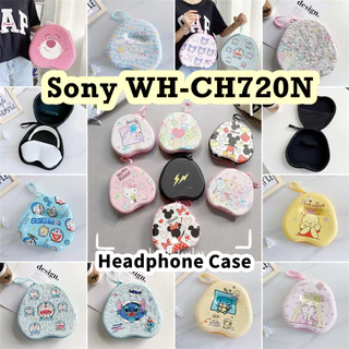 【 Case Home 】 For Sony WH-CH720N Caixa De Fones De Ouvido Estojo Para