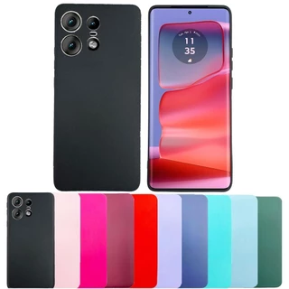 Capa Silicone Veludo Anti Impacto para Motorola Edge 50 Pro