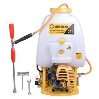 Pulverizador Costal Profissional Gasolina 1.2Hp 25 Litros Matsuyama em Oferta na Shopee