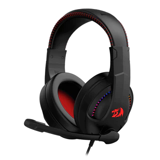 Headset Gamer Redragon Cronus, RGB, USB e P3 - Preto