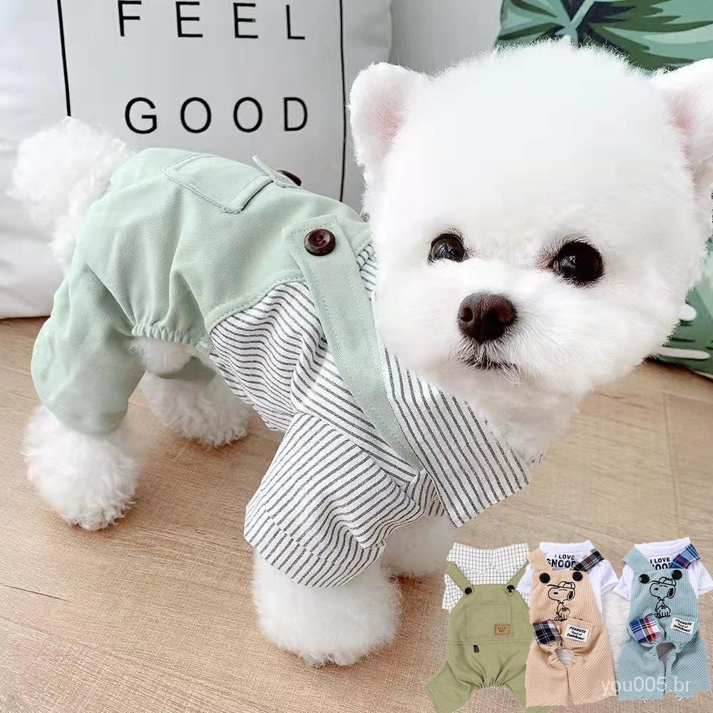 Roupas De Cachorro De Estimação Cachorro Gatos Macacão
