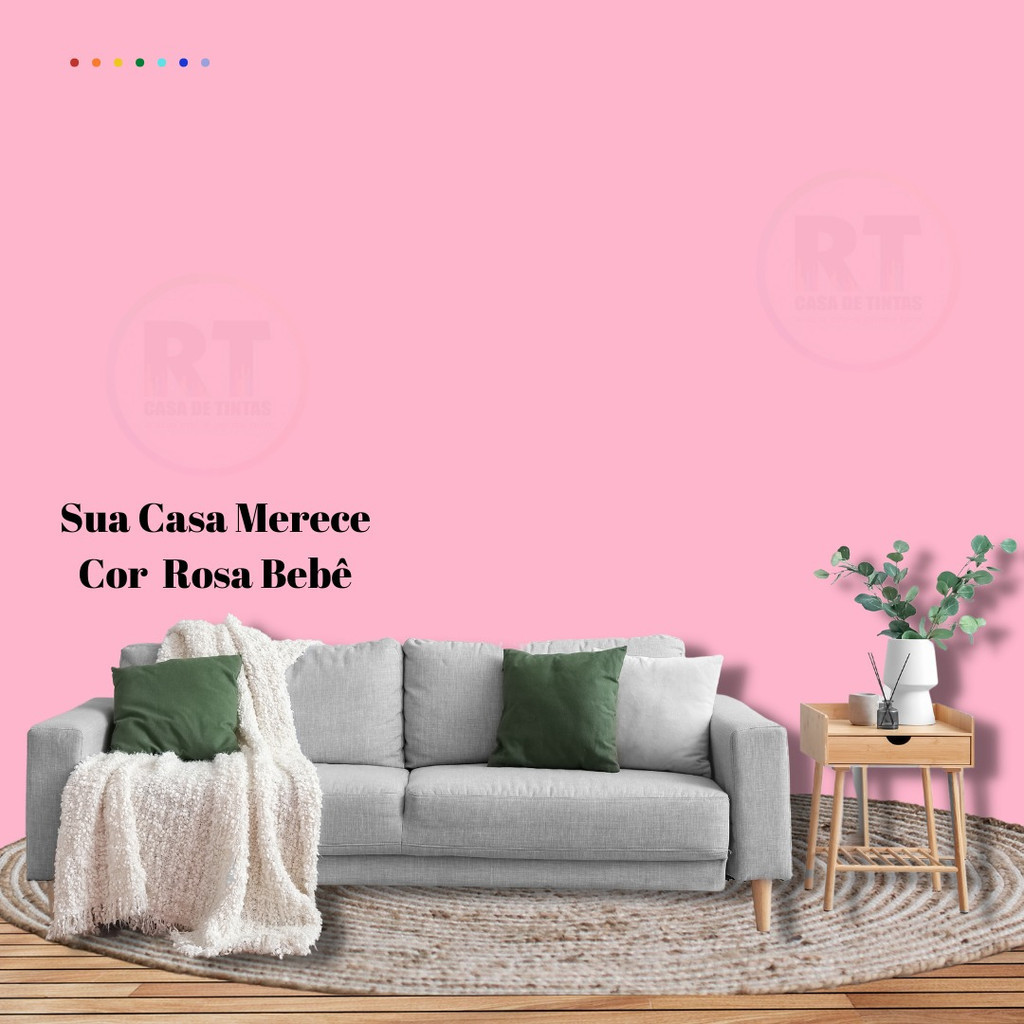 Tinta de Parede Rosa em Oferta | Shopee 2026