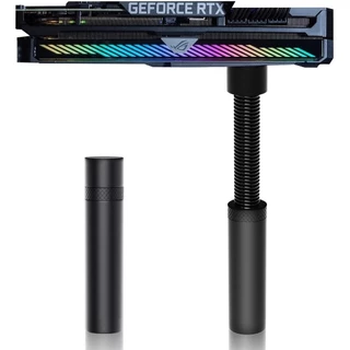 Suporte para GPU para placa de vídeo gráfica com altura ajustável em Alumínio antiqueda para placa gráfica universal suporte GPU com ímã e almofada de borracha