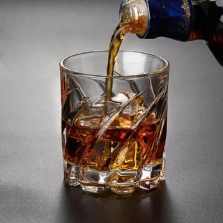 Kit 6 Copo de vidro whisky Bebida jogo Linha Copacabana 330ml