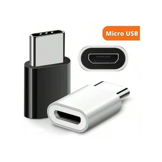 Adaptador Conversor Tipo C Macho X Micro Usb Type V8 Femea