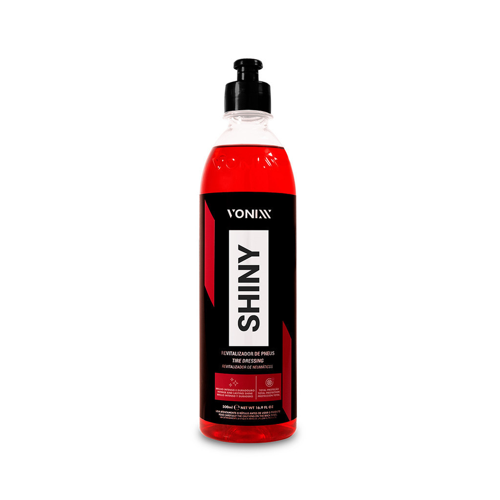 SHINY REVITALIZADOR PNEU PRETINHO LONGA DURAÇÃO VONIXX