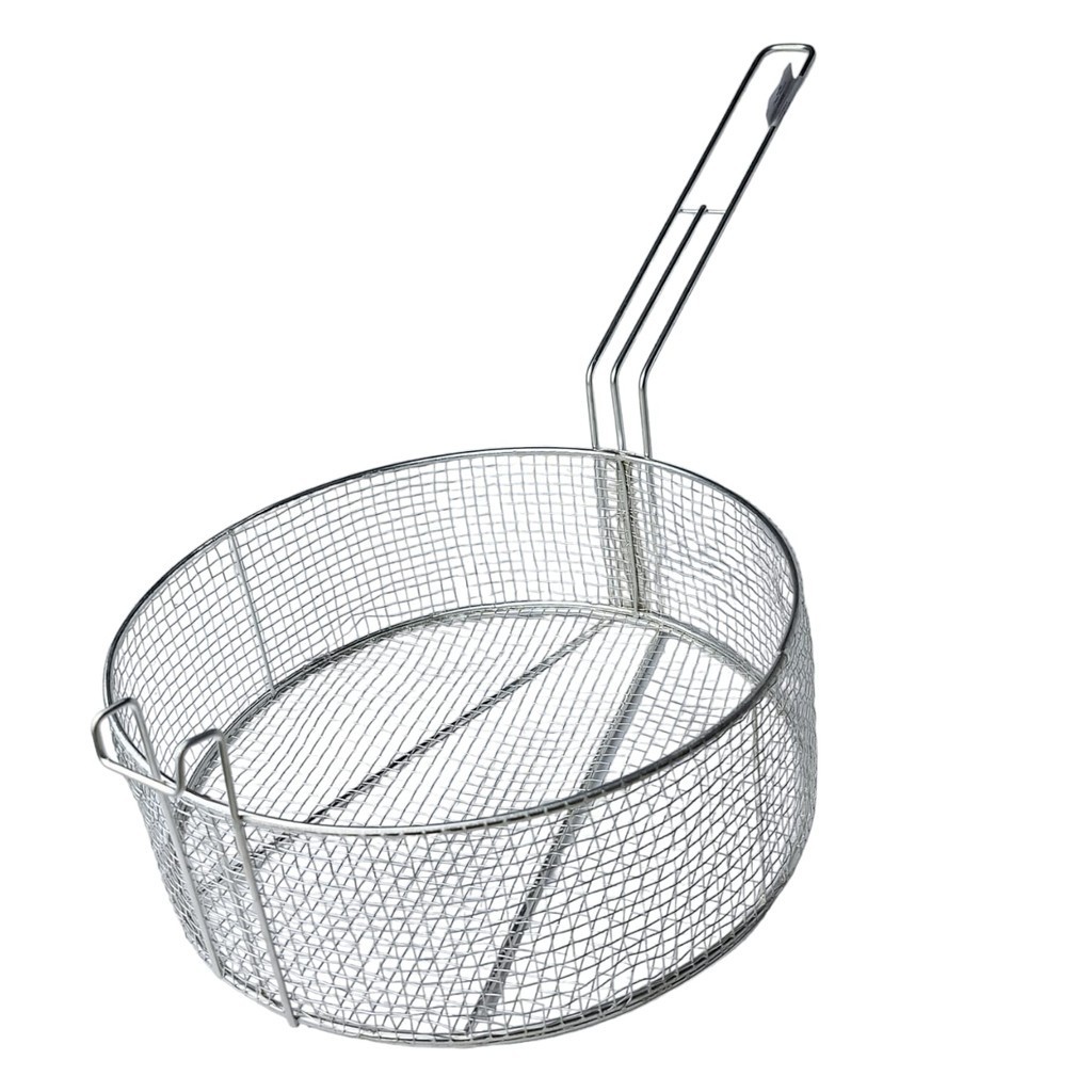 CESTO PARA FRITURA REDONDO 30CM MALHA ABERTA 129/30.