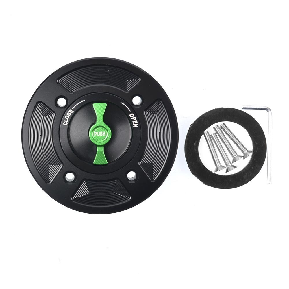 Tampa Do Tanque De Combustível CNC Para Kawasaki Z650 Z900 Z400