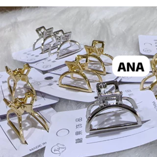 KIT 12 pcs Piranha PP  média Dourada e  rose e prata  de metal vários modelos blogueira em Oferta na Shopee