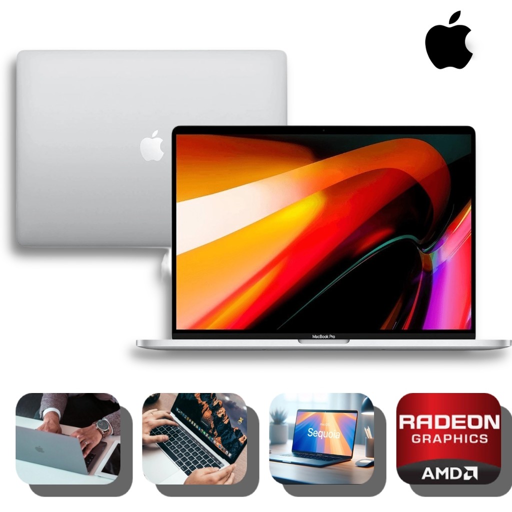 Apple MacBook Pro 16″ Touch Bar 2019, i7 2.6 GHz, 16 GB, AMD Radeon Pro 5300M, Space Gray, 512 GB - de la 2.749 lei