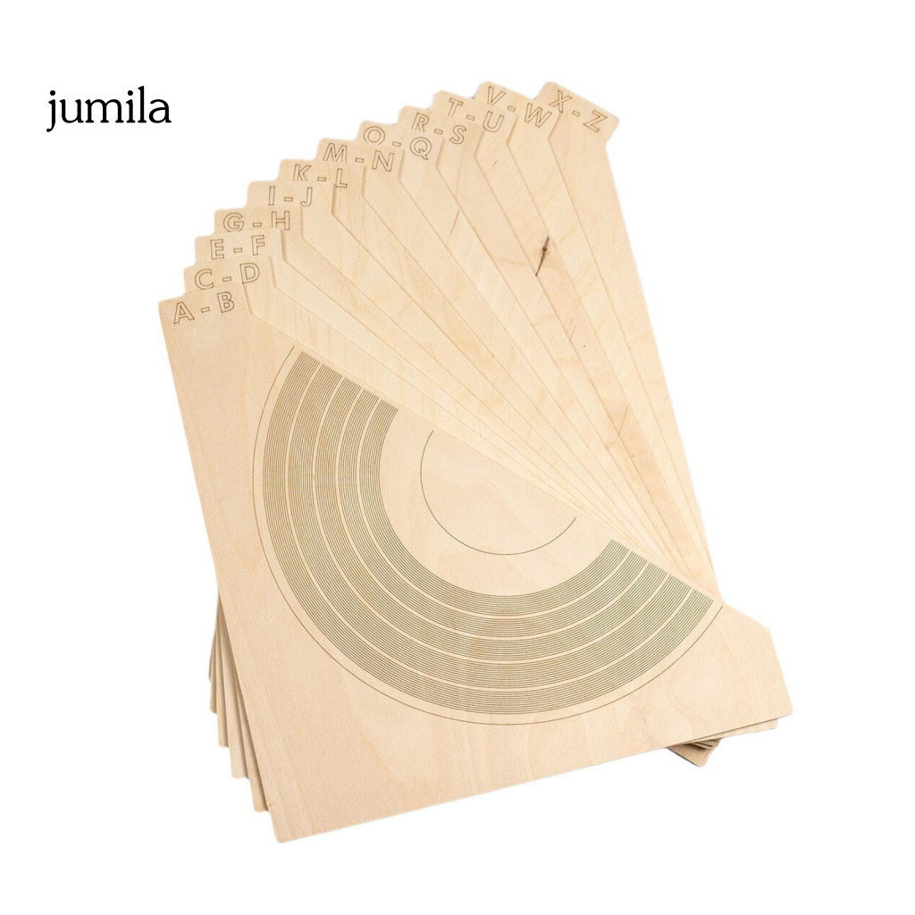 Record Divider Tool A to Z Album 12pcs Wooden Vinyl Dividers A-z ...