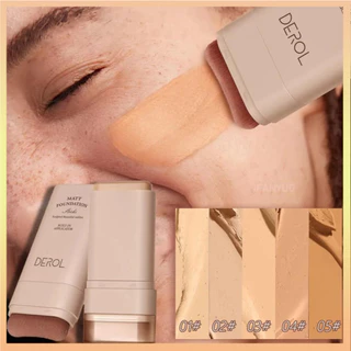 5Color Matte Foundation Cream Stick Creme Em Bastão À Prova D