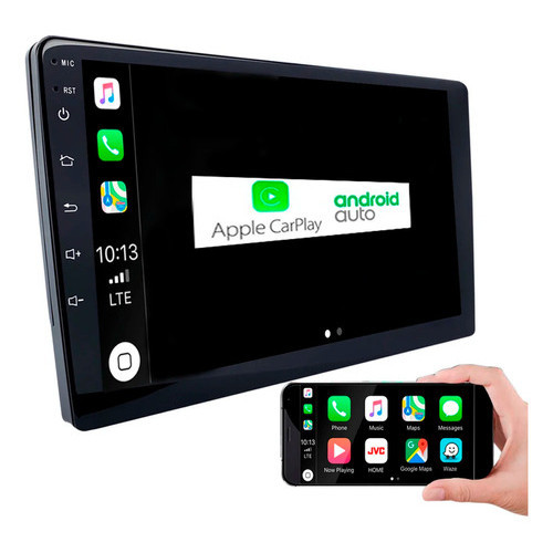 Central Multimídia Mp10 9 Polegadas Android Auto E Carplay | Shopee Brasil