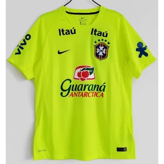 Fato De Treinamento Clássico Brasil De Alta Qualidade Retro Soccer Jersey