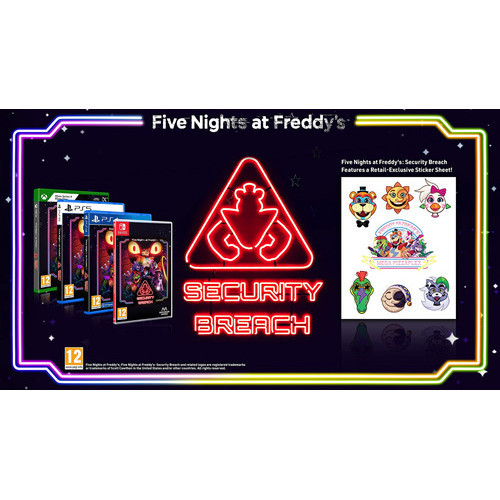 Five Nights At Freddy's Security Breach - Nintendo Switch | Shopee