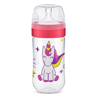 Mamadeira Lillo Silicone Super Evolution Rosa 300ml em Oferta na Shopee