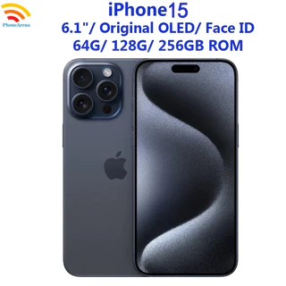 97 % Novo Apple-i15 Pro 12G RAM 512 ROM Desbloqueado , 6.1 " , 2532x1170 OLED ID , A17 Chip Biônico , 12MP Câmera 5000mAh IOS Face NFC 32MP + 64MP 144Hz FHD + Visor