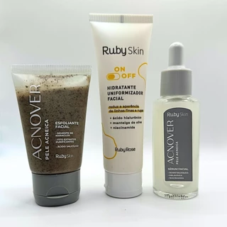 Kit Skin Care - Acnover e Hidratante On+Off - Ruby Rose