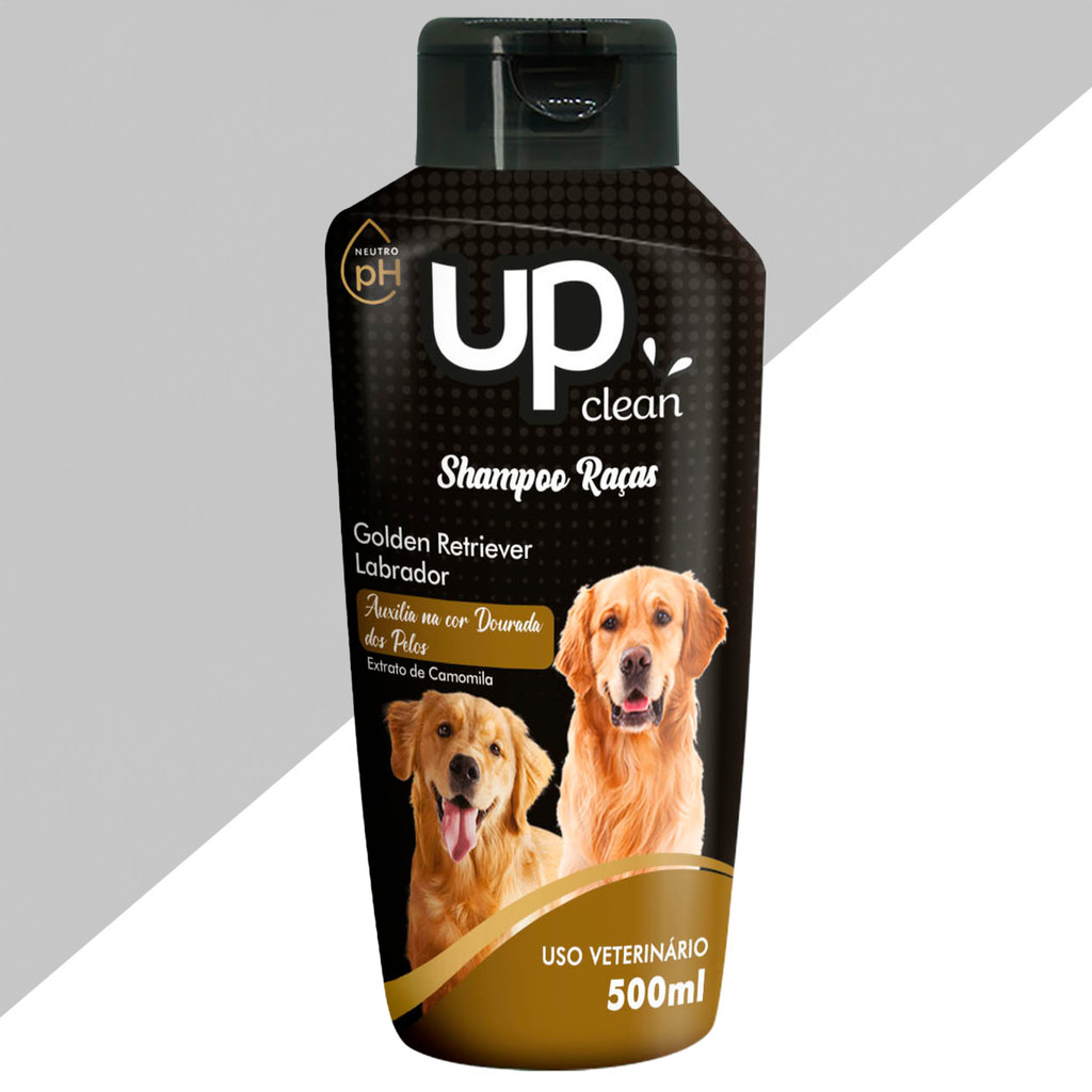 Shampoos para Cachorro Raças Golden - Labrador 500ml UP Shampoo Pet ...