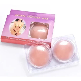 10/20 Pairs Protetor Tapa Redondo de Mamilos Silicone Adesivo Reutilizavel Discreto Bege 10 Pair em Oferta na Shopee