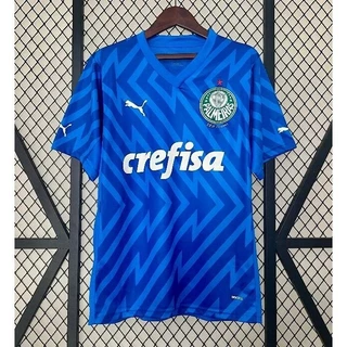 24-25 Camiseta azul Futebol Goalkeeper