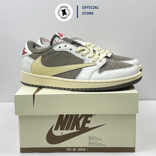 Nike Air Jordan 1 baixa Travis Ma mocha reversa Premium Edition (da cclor p) -fullboxnk