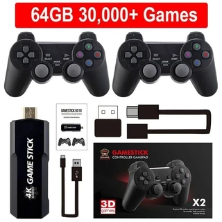 Game Stick GD10 37000mil Jogos 64gb + 2 controles sem fio - Pronta Entrega Jogos Retrô Para PSP PS1 GBA em Oferta na Shopee