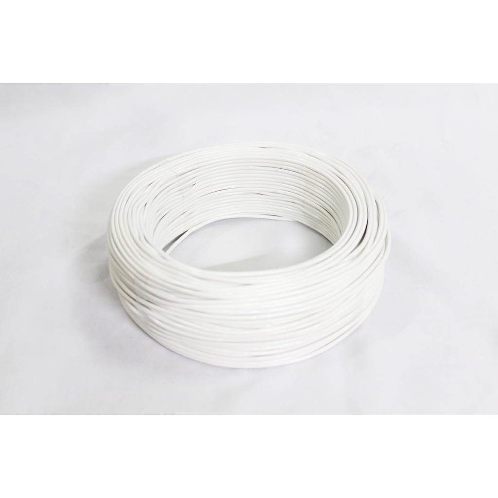 Fio Cabo Flexível 2,5 Mm 20 Metros Branco