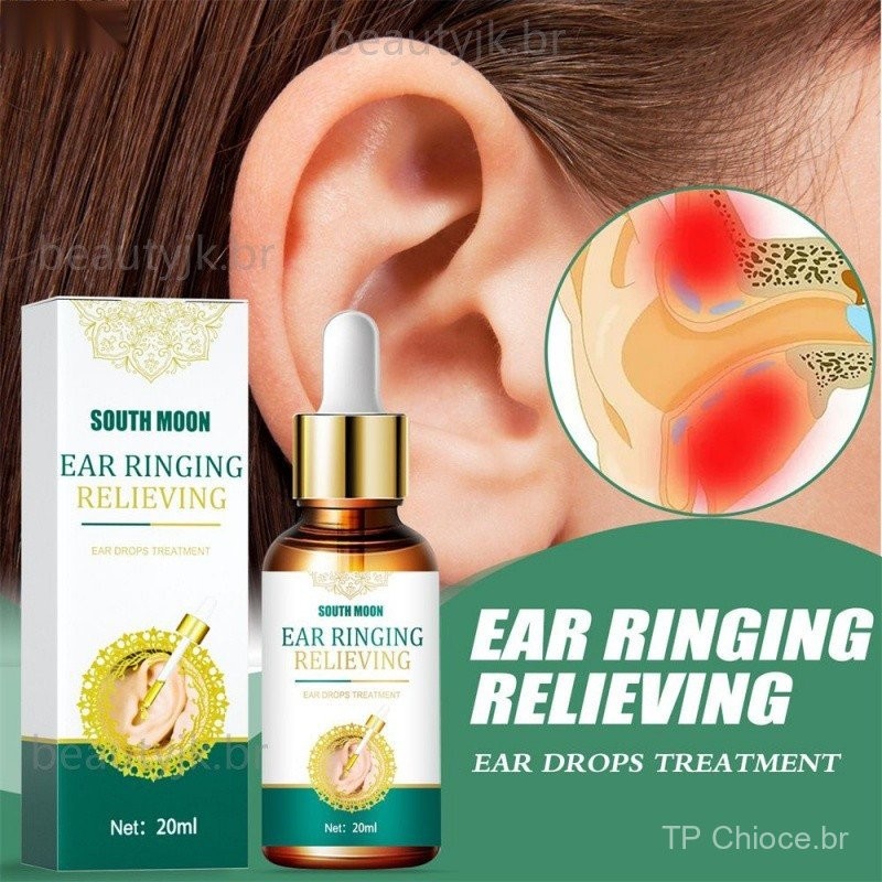 40ml Gotas de ouvido naturais para zumbido Gotas para zumbido e surdez ...