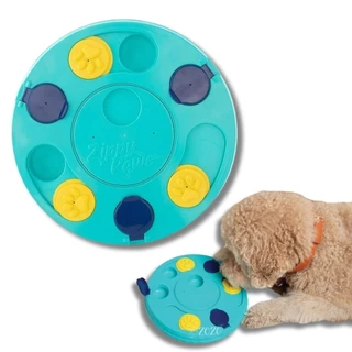 ZippyPaws Brinquedo Interativo Para Cães Tabuleiro Smarty Puzzler Acqua
