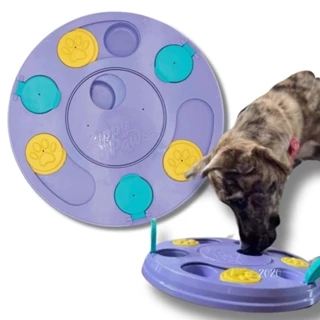 ZippyPaws Brinquedo Interativo Para Cães Tabuleiro Smarty Puzzler Roxo