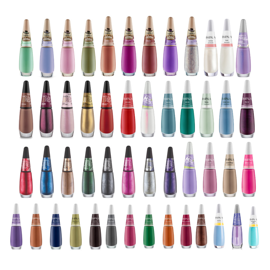 Esmalte Impala Diversas Coleções e Cores Escolha Sua Cor | Shopee Brasil