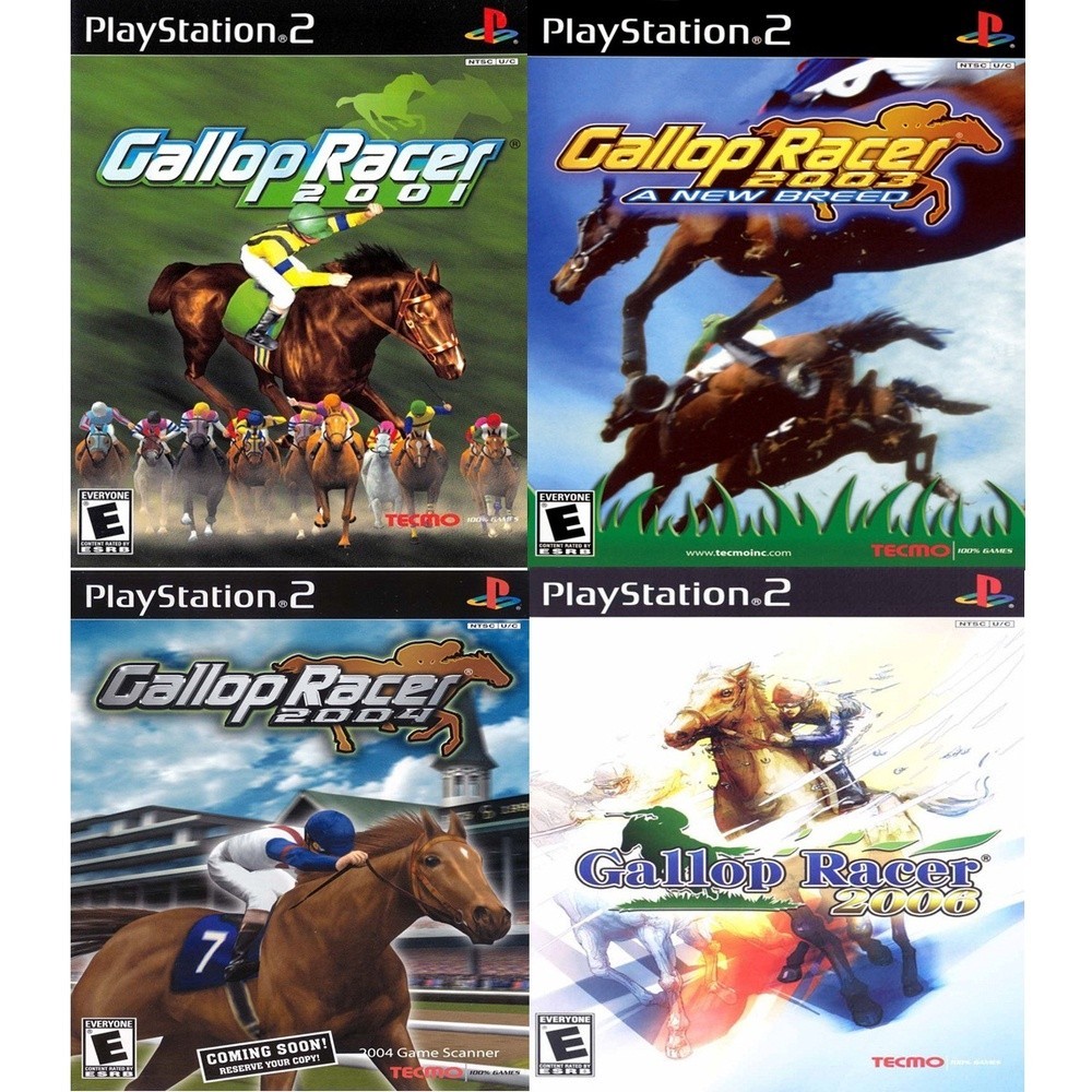 Kit Gallop Racer Collection com 4 Jogos (PS2) kit | Shopee Brasil
