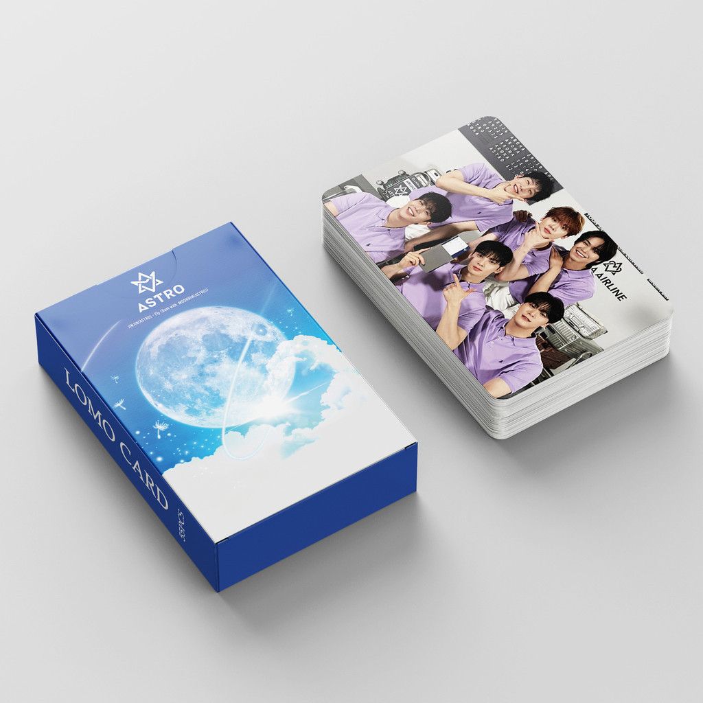 55pcs ASTRO Photocards Circles 8th Anniversary Lomo Cards JIN JIN
