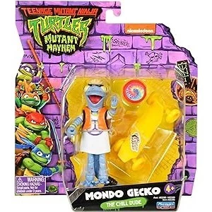 Boneco Mondo Gecko de 10cm do Filme - As Tartarugas Ninja