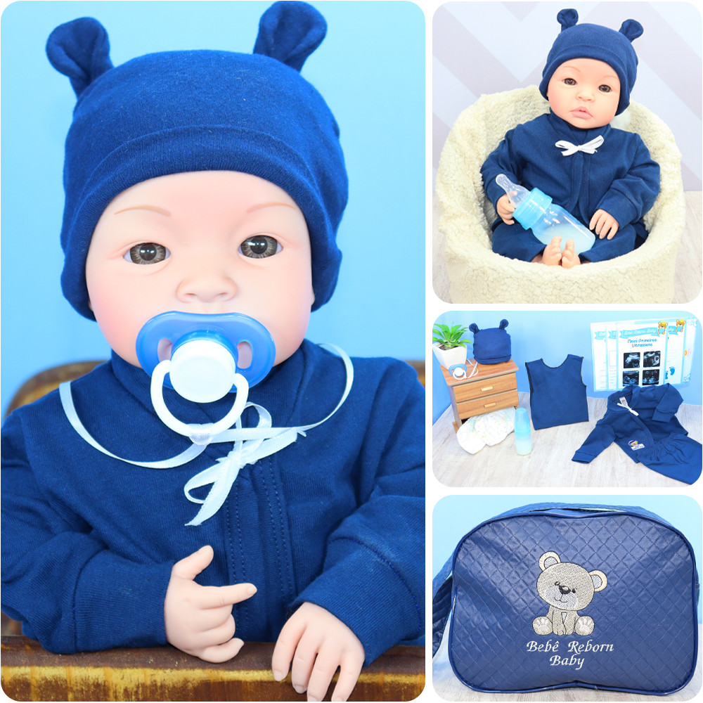 Bebe reborn mies azul clearance