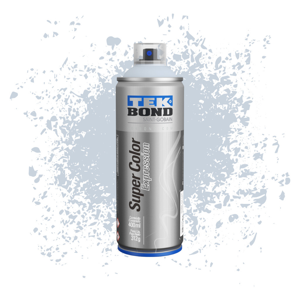 Tinta Spray Azul Lunar Expression 400ml/312g Tekbond