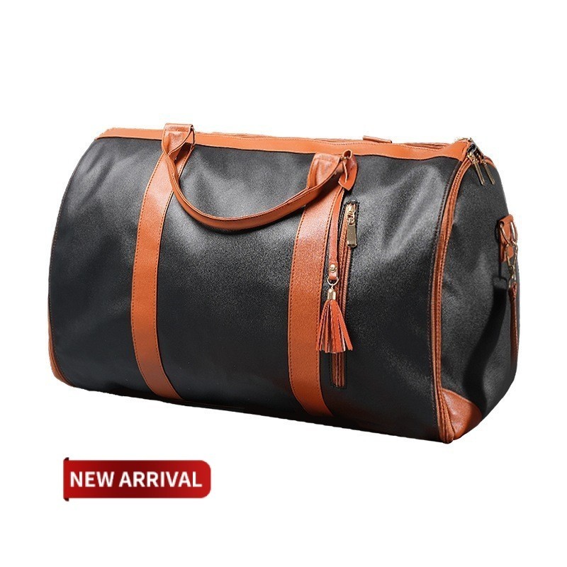 [Promoção spot] Bolsa de viagem multifuncional, bolsa de ginástica esportiva de moda para homens e mulheres, simples e de grande capacidade, roupas dobráveis e malas de bagagem (itens grandes selecionados para entrega em domicílio)